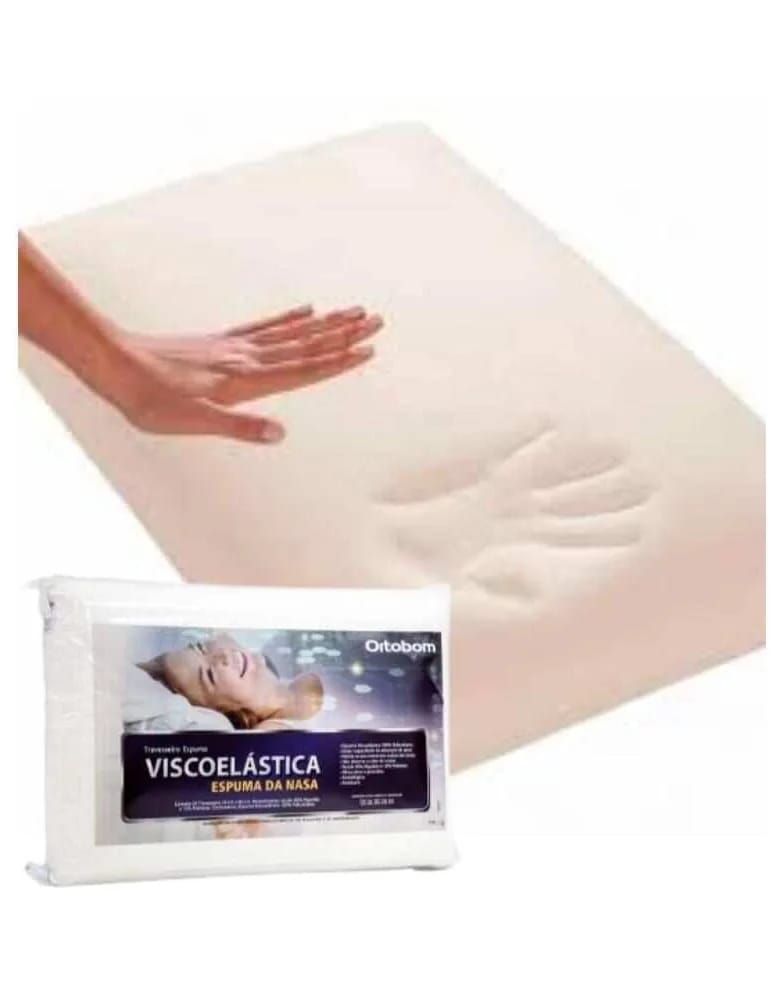 Travesseiro Viscoelástico Espuma da NASA