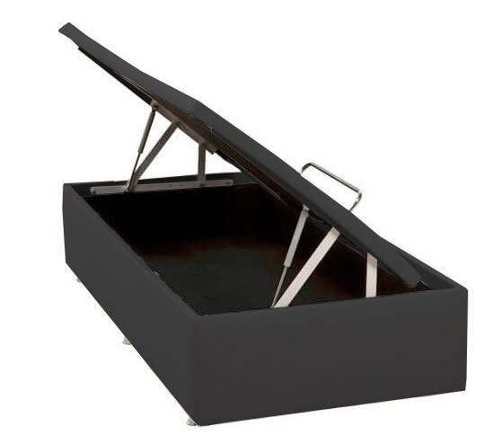 Box Baú Solteiro — Preto