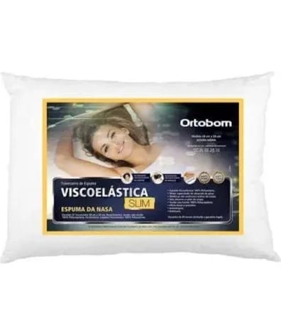 Travesseiro Viscoelástico Slim